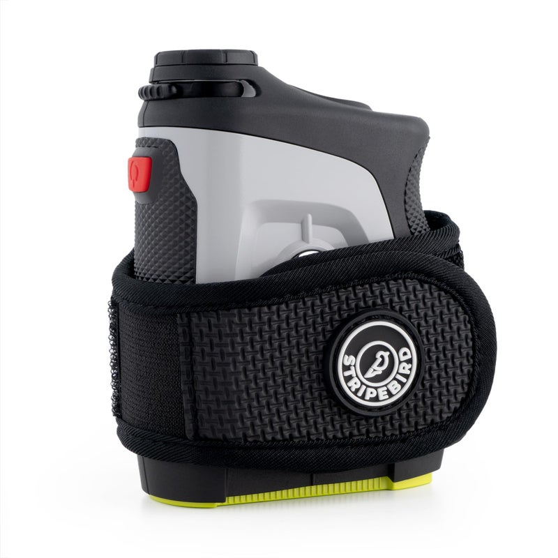 Stripebird - 2.0 Slim Golf Magnetic Rangefinder Strap (Black - Form Fitting & No Buckle Strap) - Golf Range Finder Magnetic Strap - Range Finder Golf Magnetic - Image 1